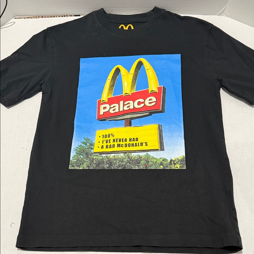 McDonald’s Palace Black Tee with Iconic Graphic